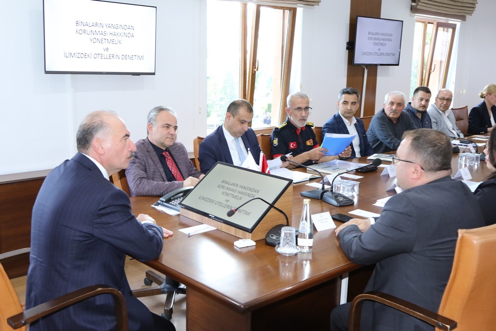 Otellerdeki Yangın Güvenliği Masada (1)