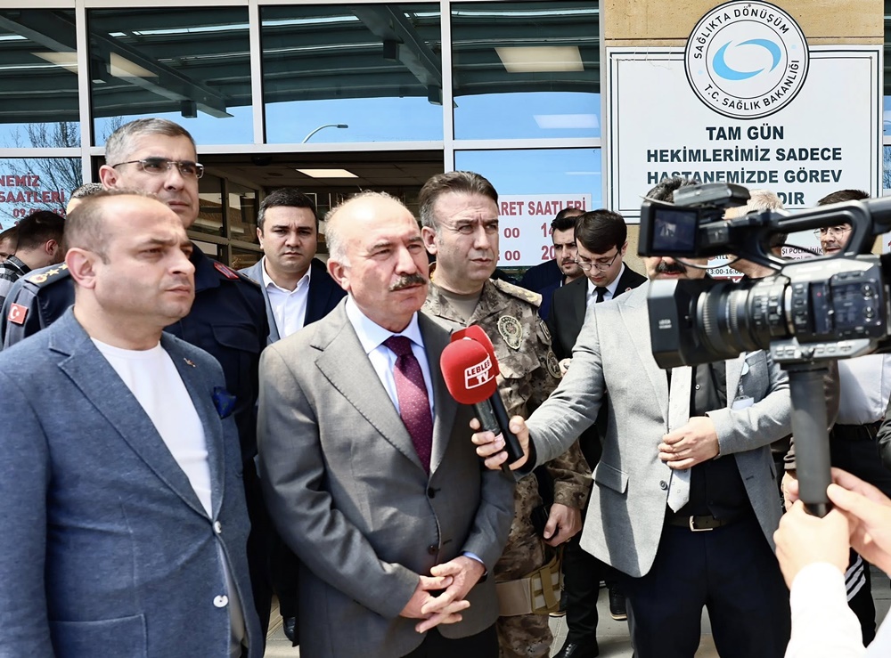 Vali Çalgan’dan Patlamada Yaralanan Işçilere Ziyaret (1)