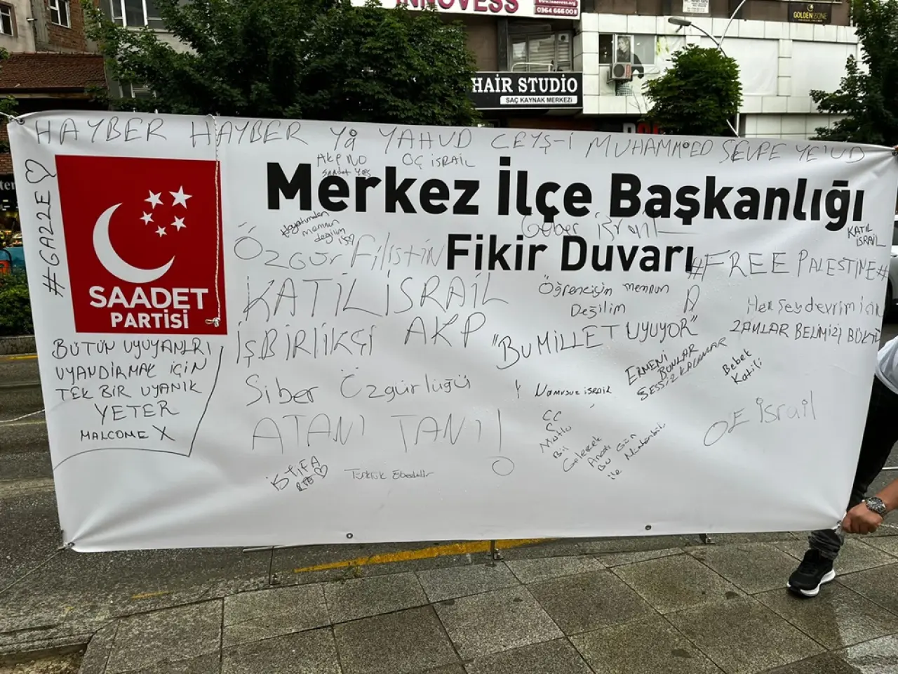Saadet’ten ‘Fikir Duvarı’ Etkinliği 1