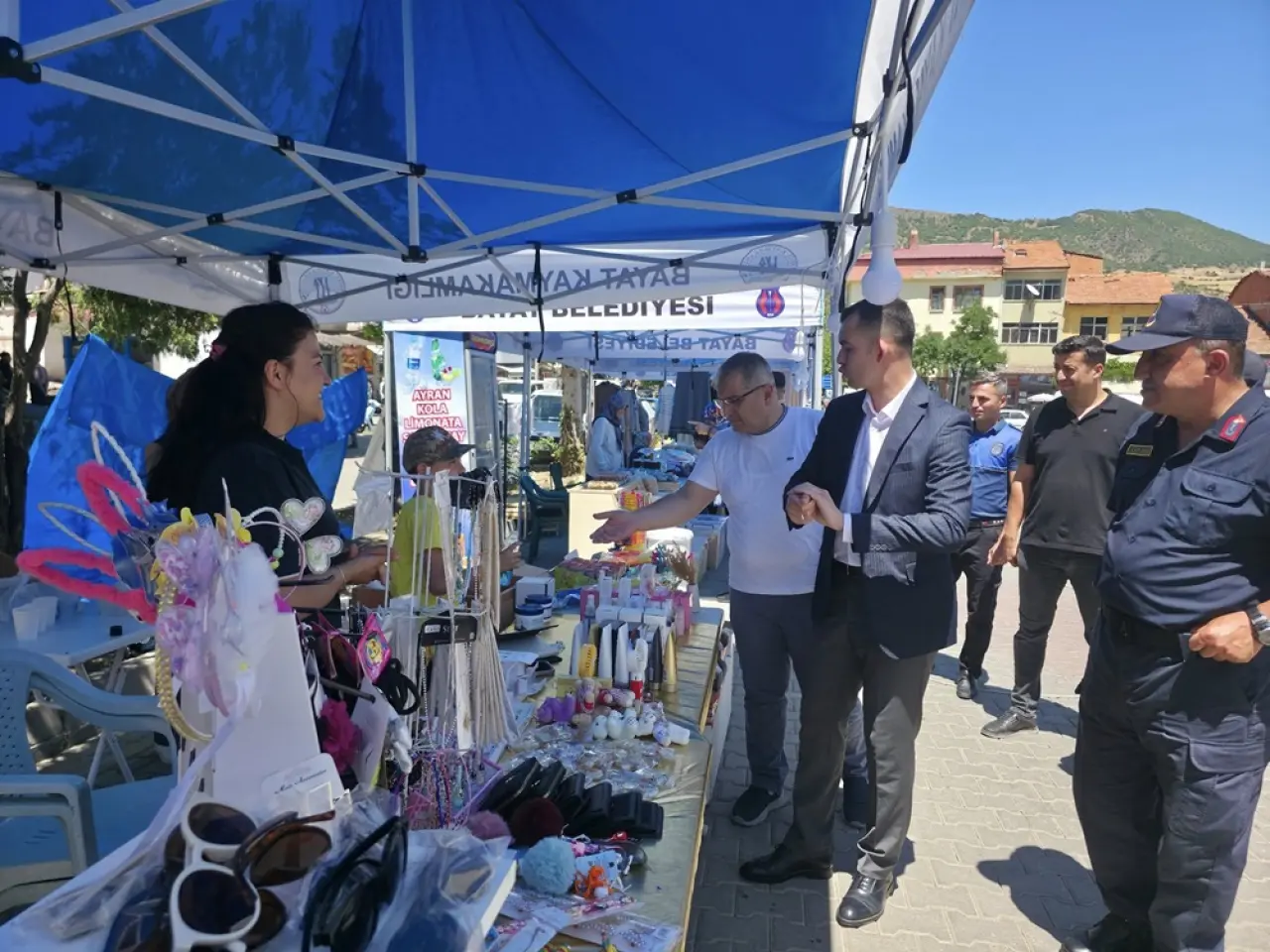 Çarşı Esnafına Destek Ziyareti 4