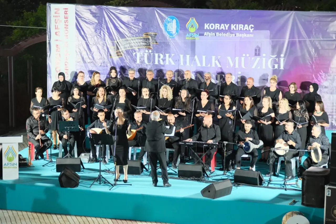 Çorum-Afşin Arasında Türkülerle Gönül Köprüsü Kuruldu 1