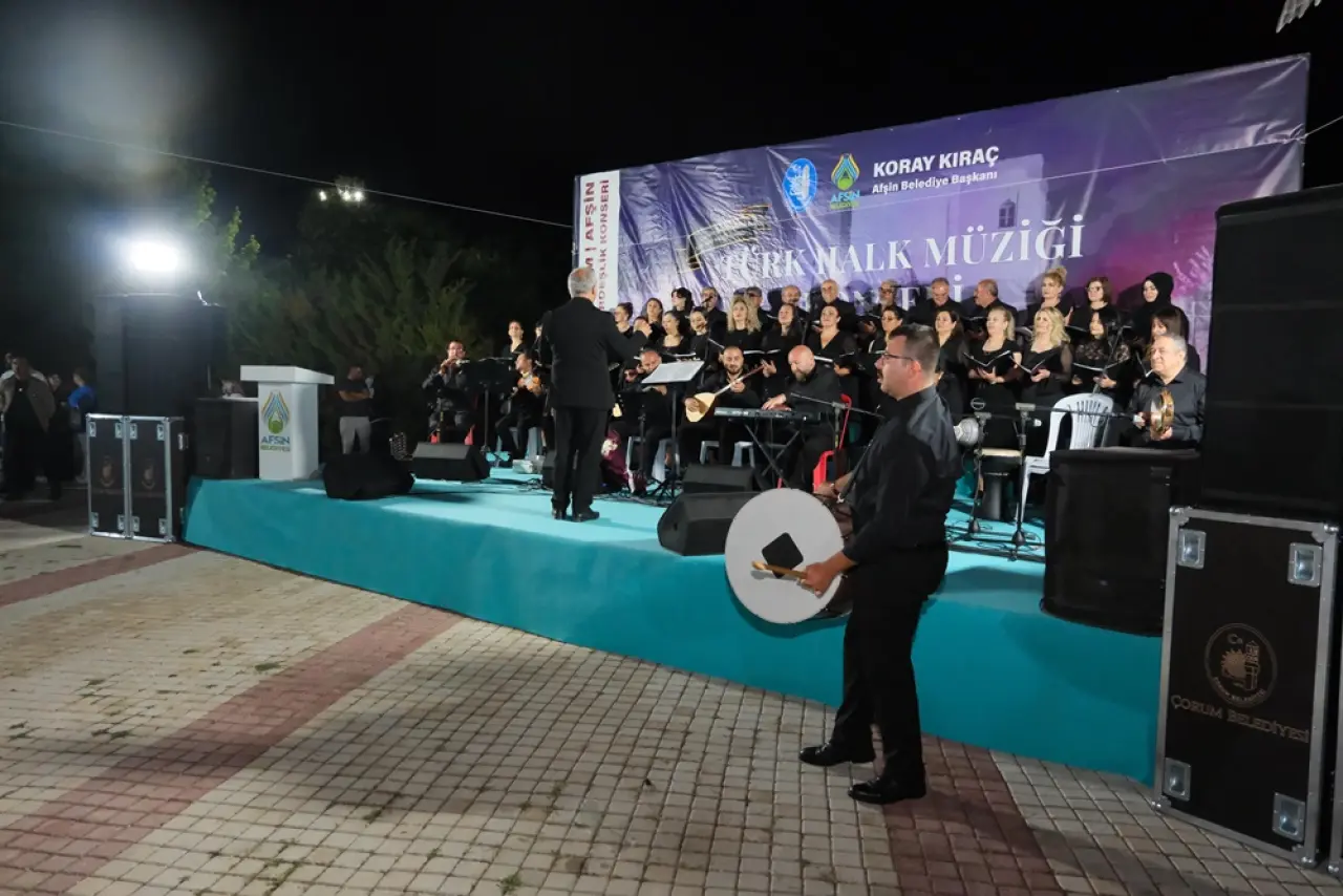 Çorum-Afşin Arasında Türkülerle Gönül Köprüsü Kuruldu 4