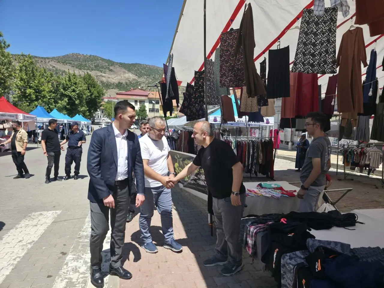Çarşı Esnafına Destek Ziyareti 1