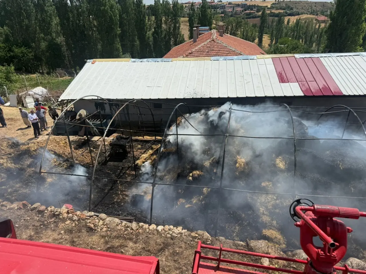 550 Balya Ot Kül Oldu 2