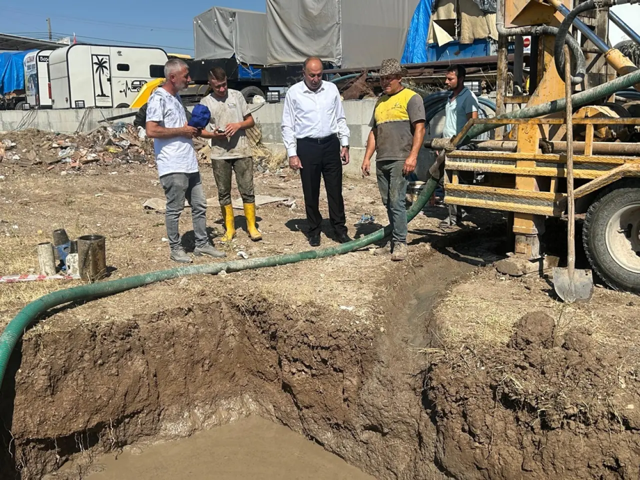 Alaca Belediyesinin Sondaj Çalışmaları Sürüyor 2