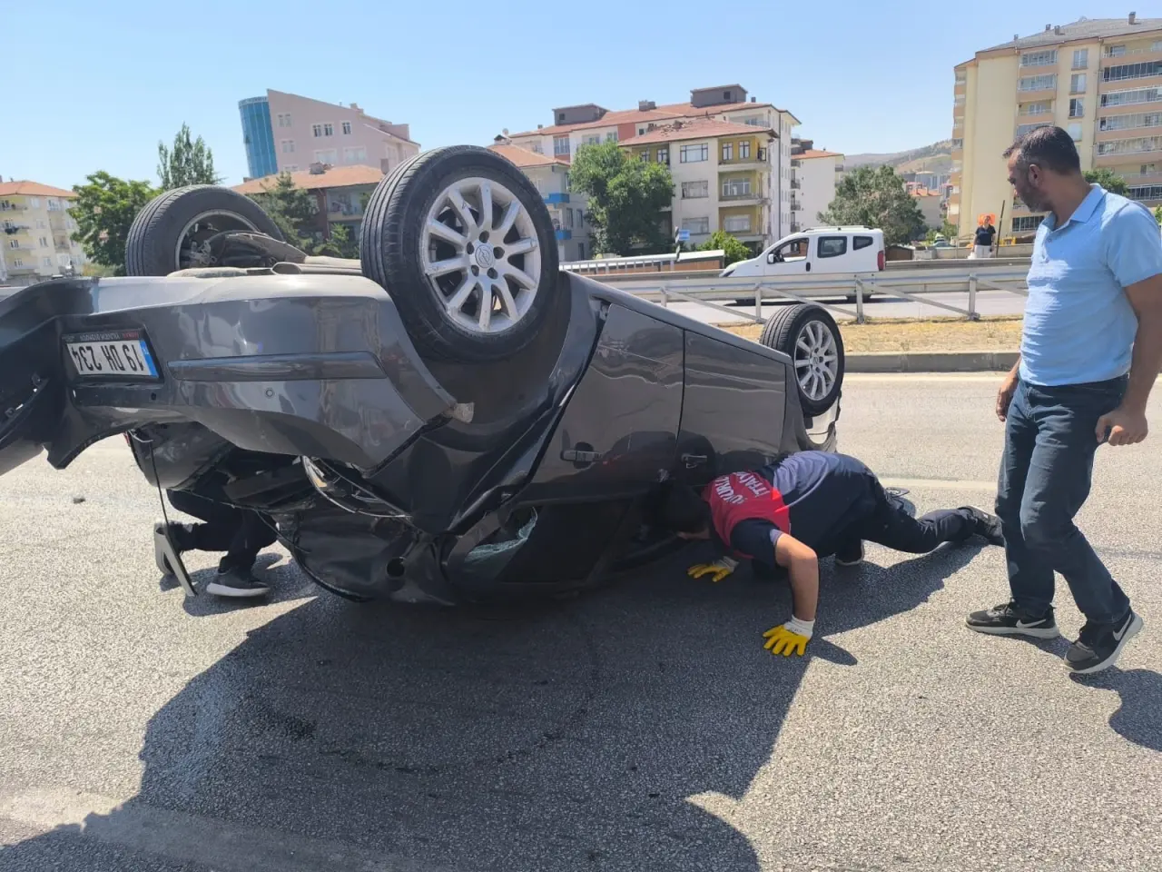 Zincirleme Kaza: 1’i Çocuk Sekiz Yaralı 5
