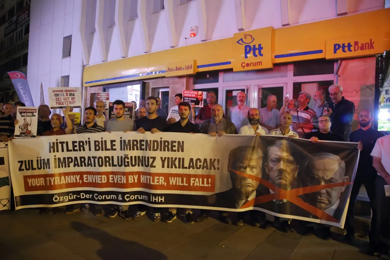 İsrail’in Ablukası Protesto Edildi 4