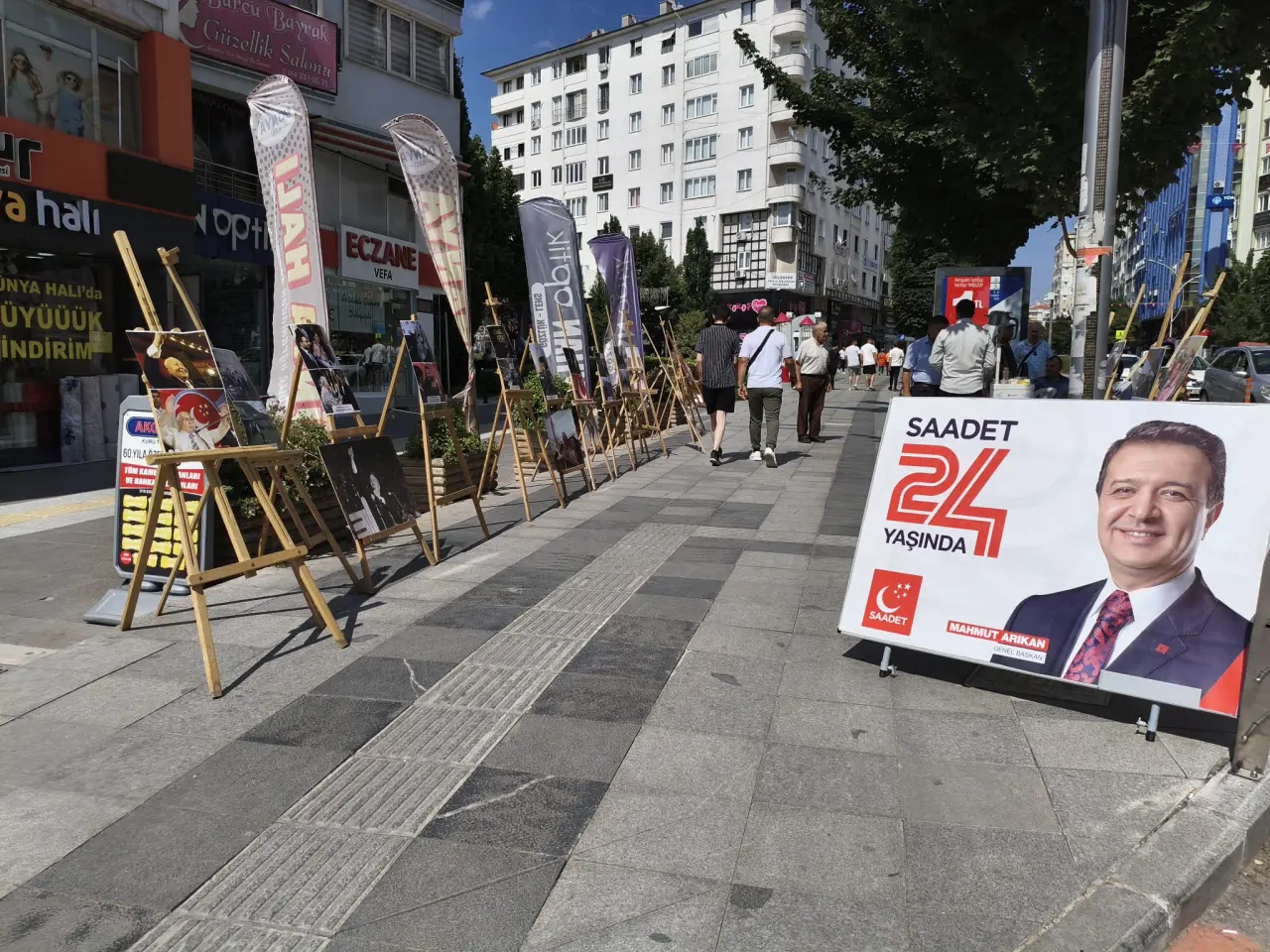 Saadet Partisi 24. Yılını Sergiyle Kutladı 1