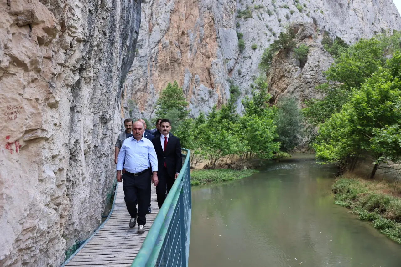 Tarih ve Doğanın Buluştuğu İncesi Kanyonu’nu İnceledi 6