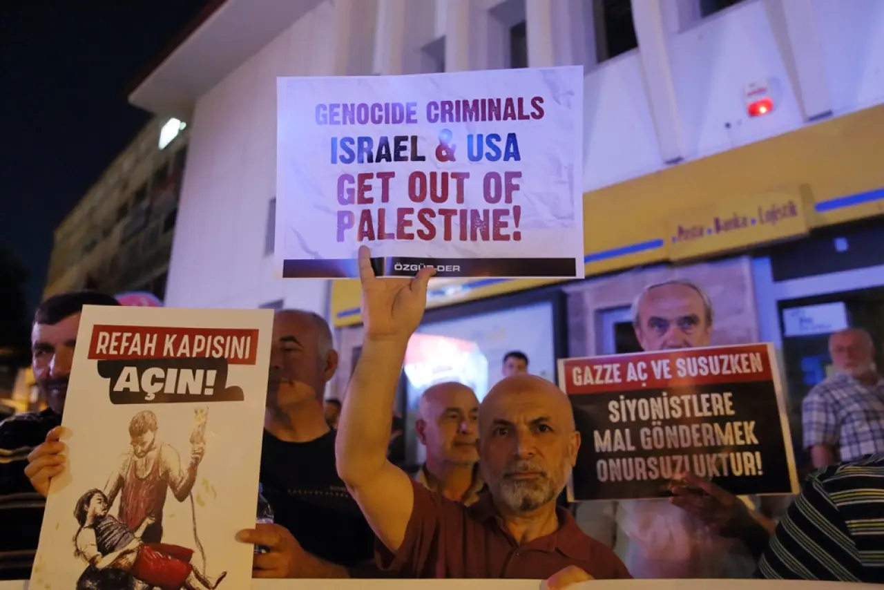 İsrail’in Ablukası Protesto Edildi 3