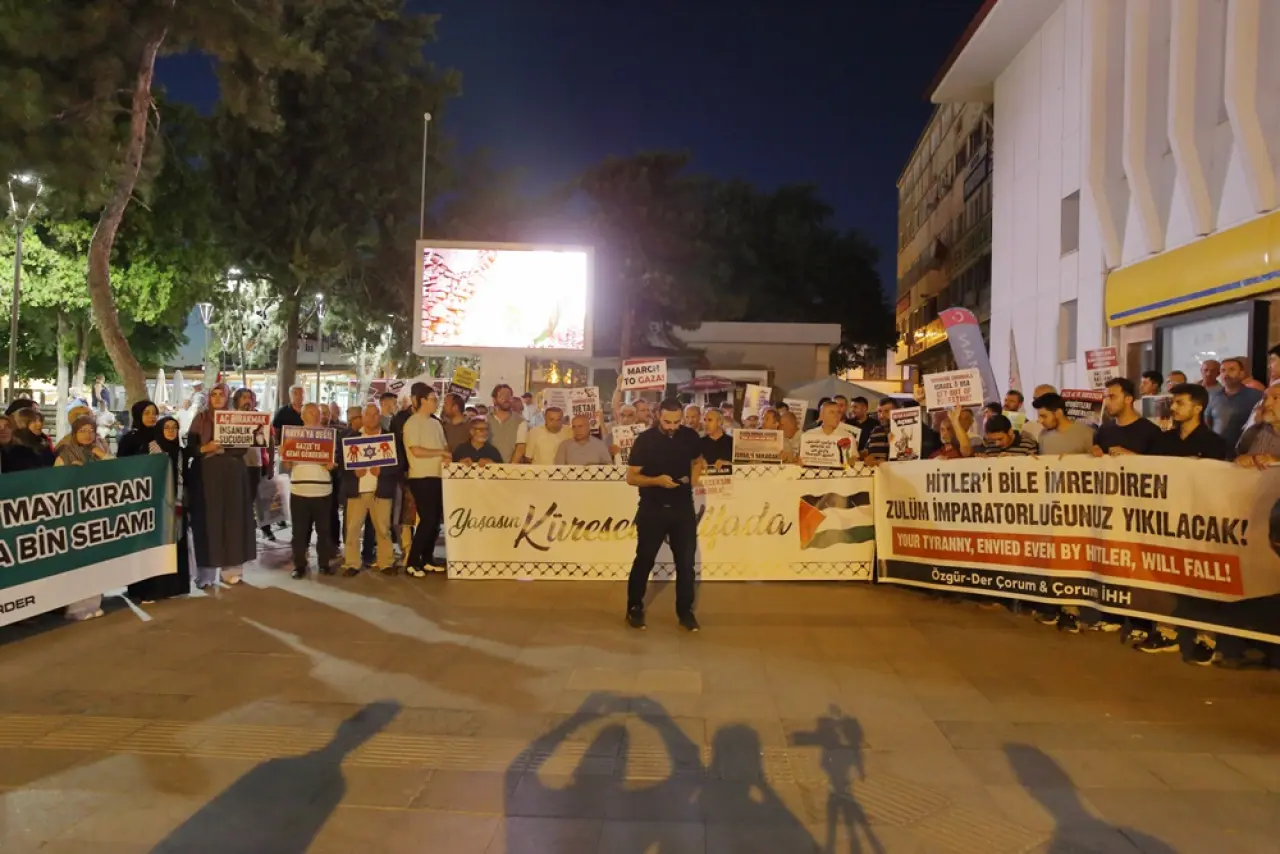 İsrail’in Ablukası Protesto Edildi 6