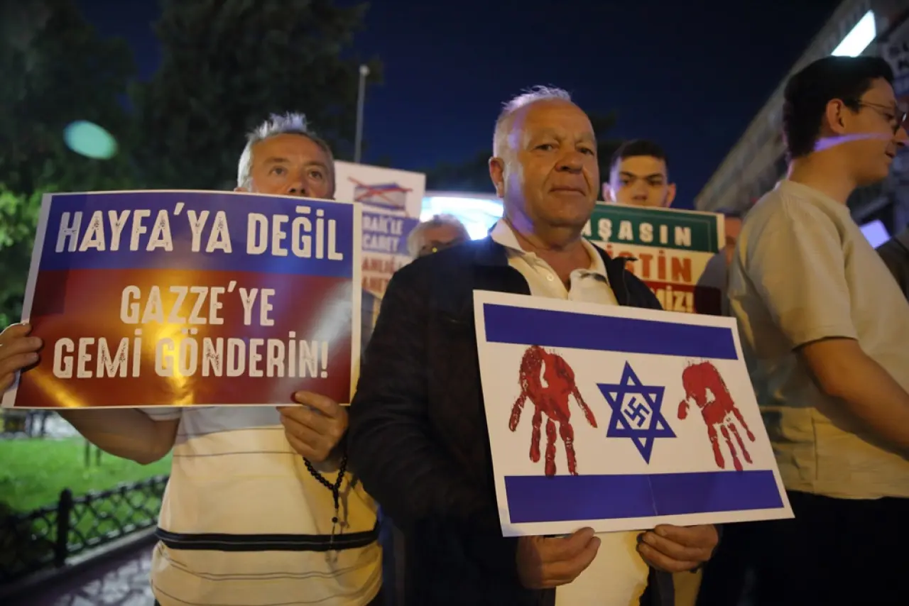 İsrail’in Ablukası Protesto Edildi 5