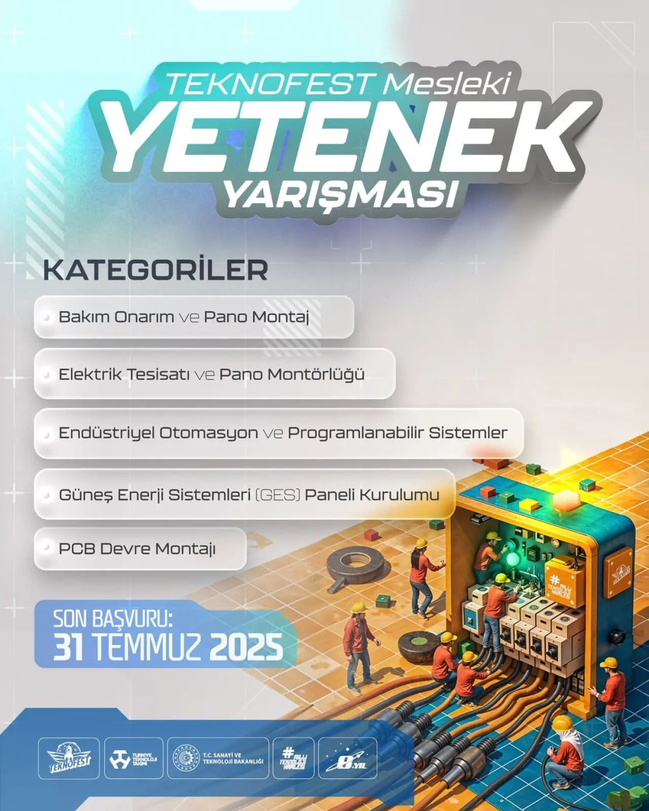 Çorumlu Gençlere Mesleki Yetenek Yarışması Çağrısı 1