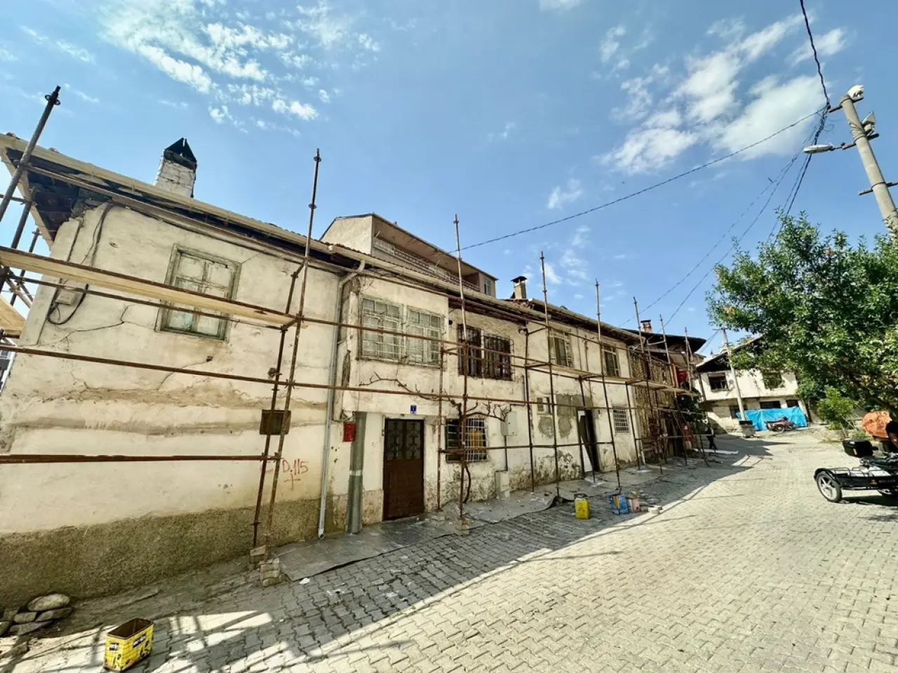 Tarihi Sokakların Cephesi İyileştiriliyor 4