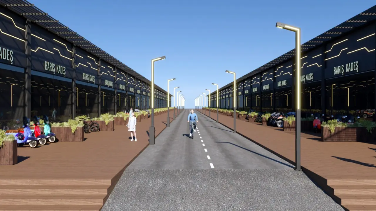 Motosiklet Satıcıları İçin Plaza Projesi 7