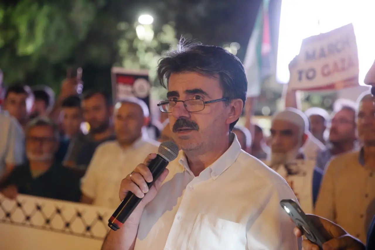 İsrail’in Ablukası Protesto Edildi 1