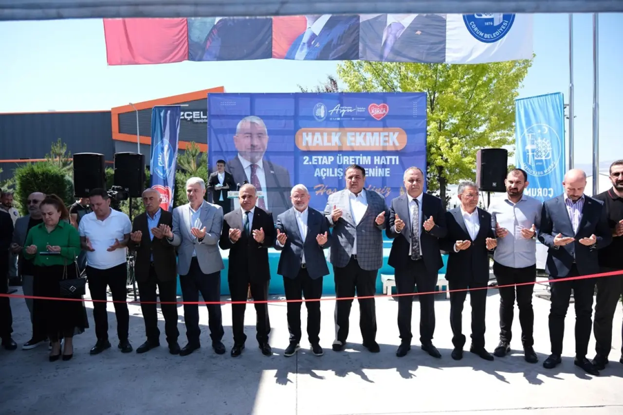 Çorum Belediyesi Günde 120 Bin Ekmek Üretebilecek 2
