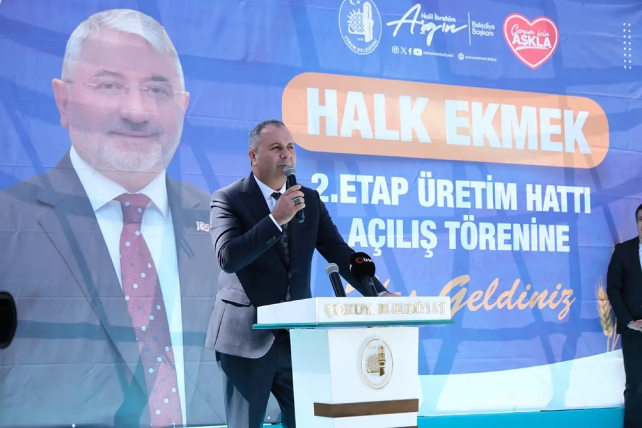 Çorum Belediyesi Günde 120 Bin Ekmek Üretebilecek 7