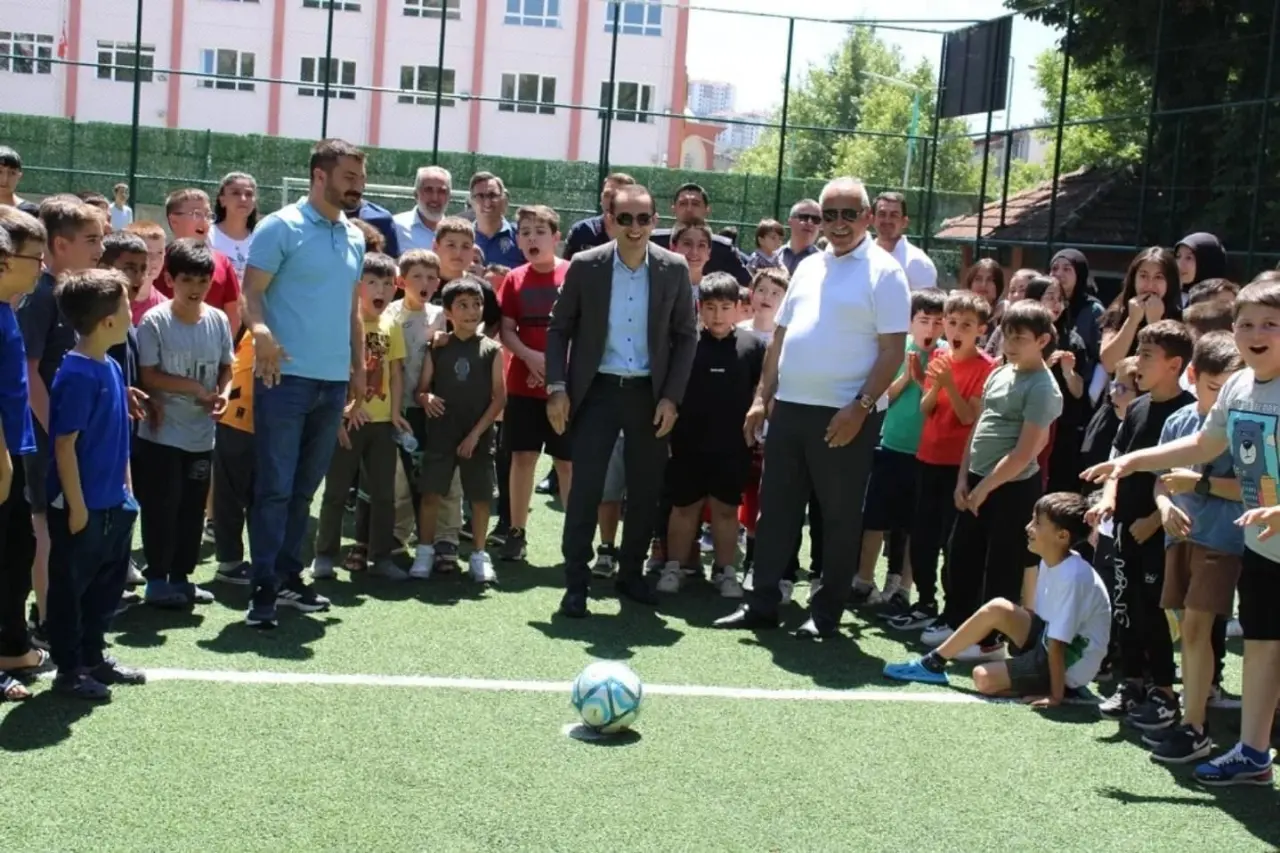İskilip'te Yaz Spor Okulu Törenle Açıldı 1