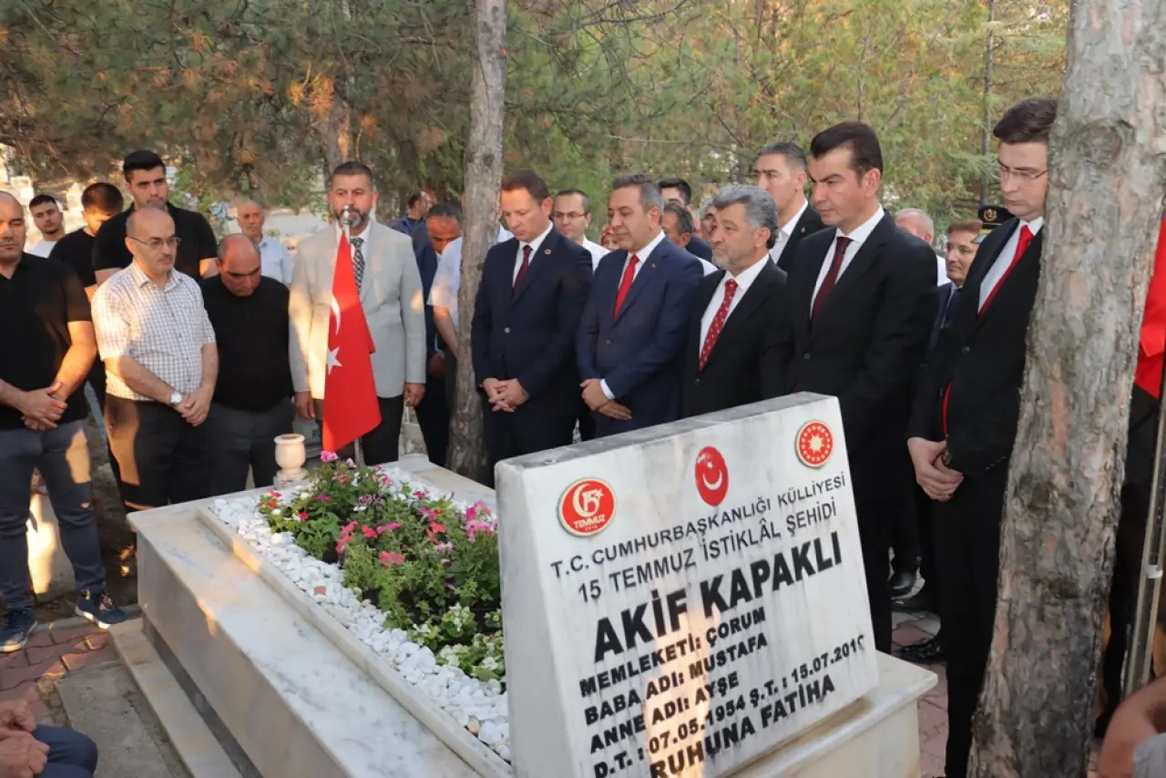 Sungurlu’da 15 Temmuz Şehitleri Törenlerle Anıldı 2
