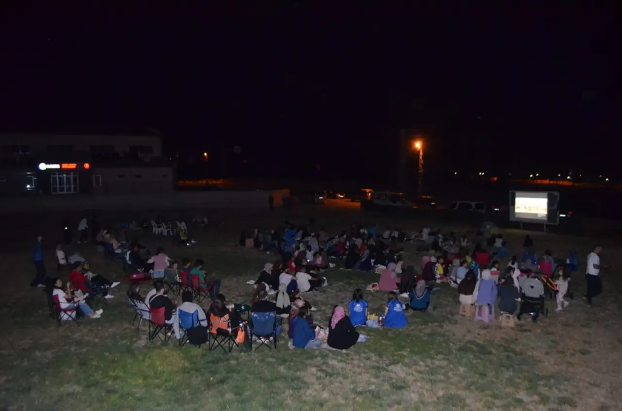 Dodurga’da Açık Hava Sineması Etkinliği Yapıldı 1