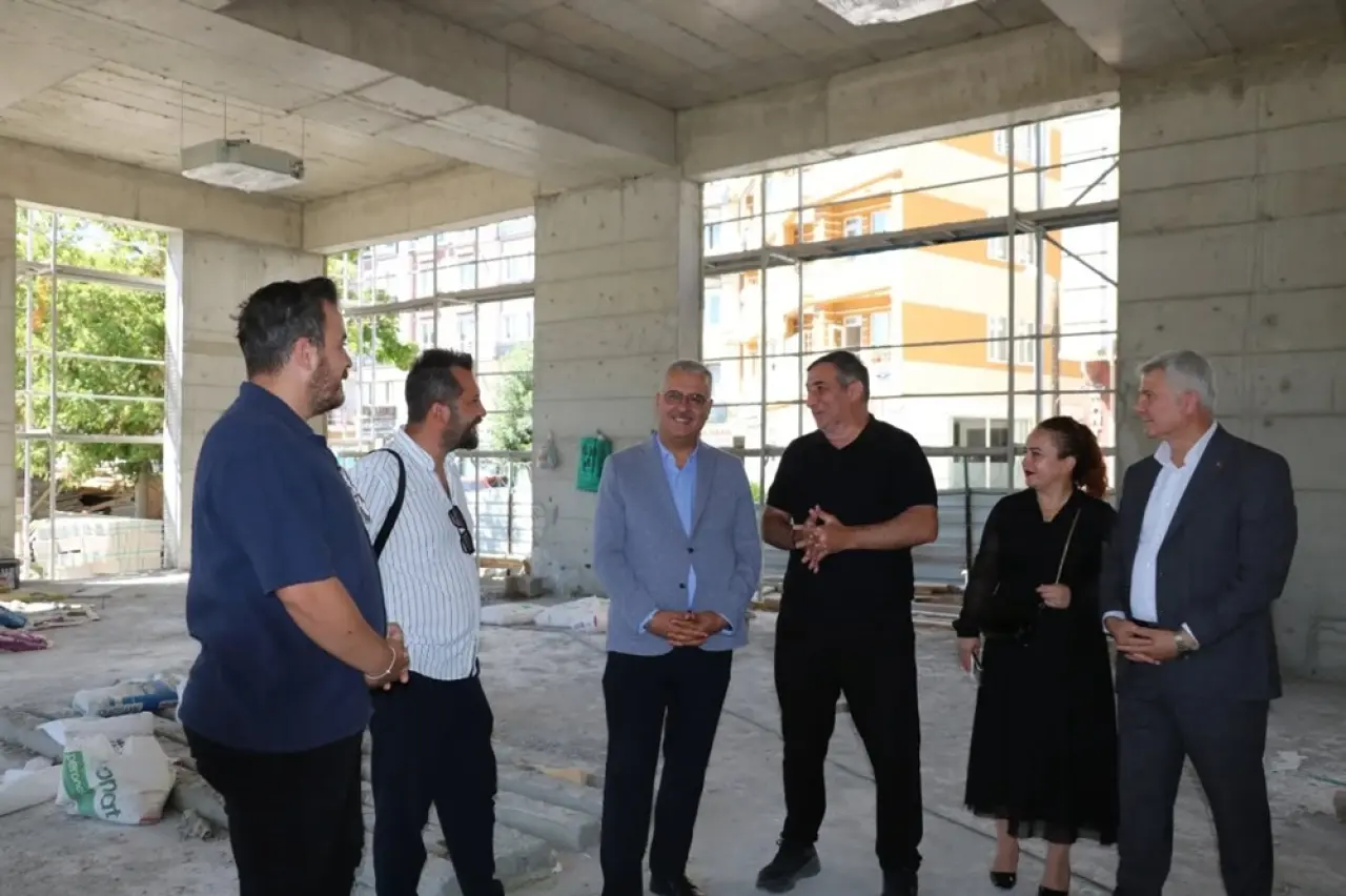 Yeni Baro Binası İnşaatında İnceleme 3