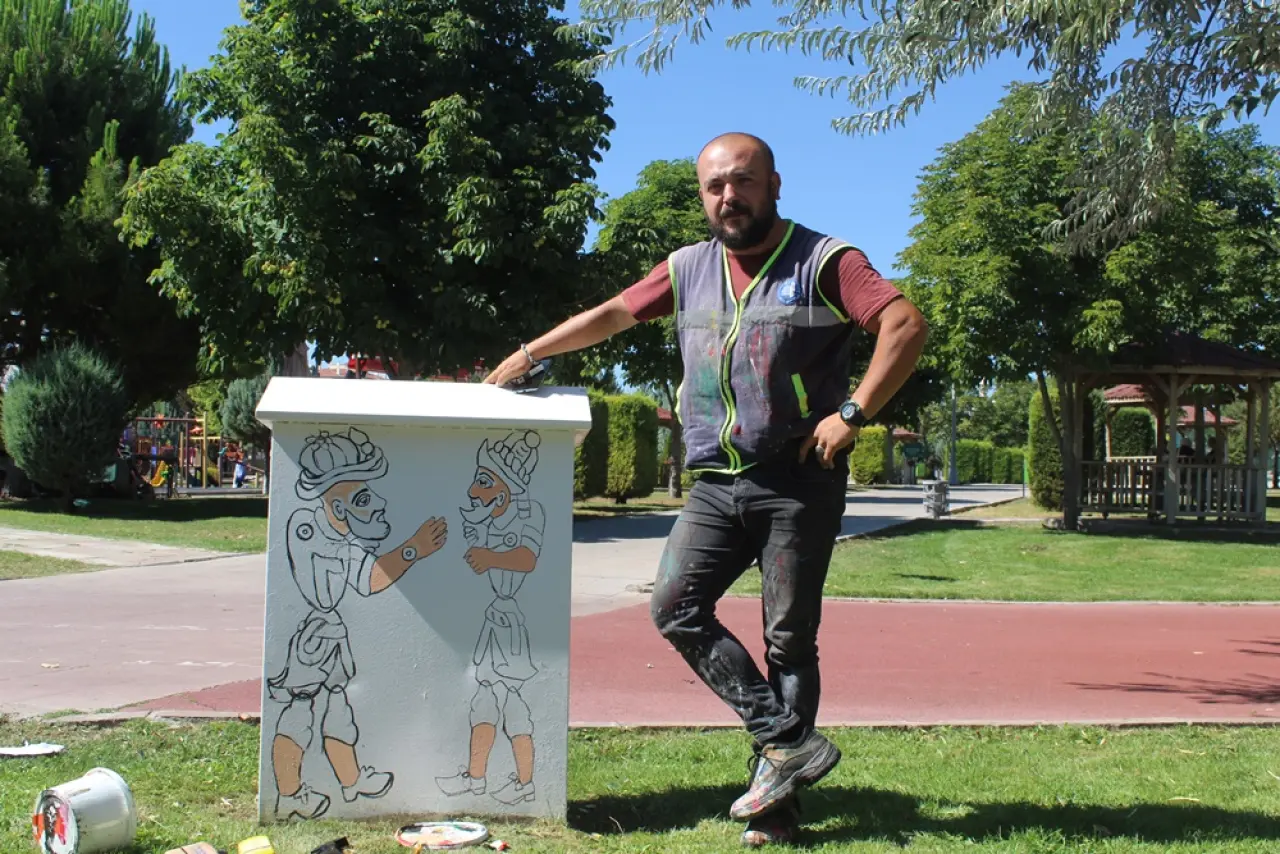 Çorum Sokakları Sanatla Renkleniyor 1