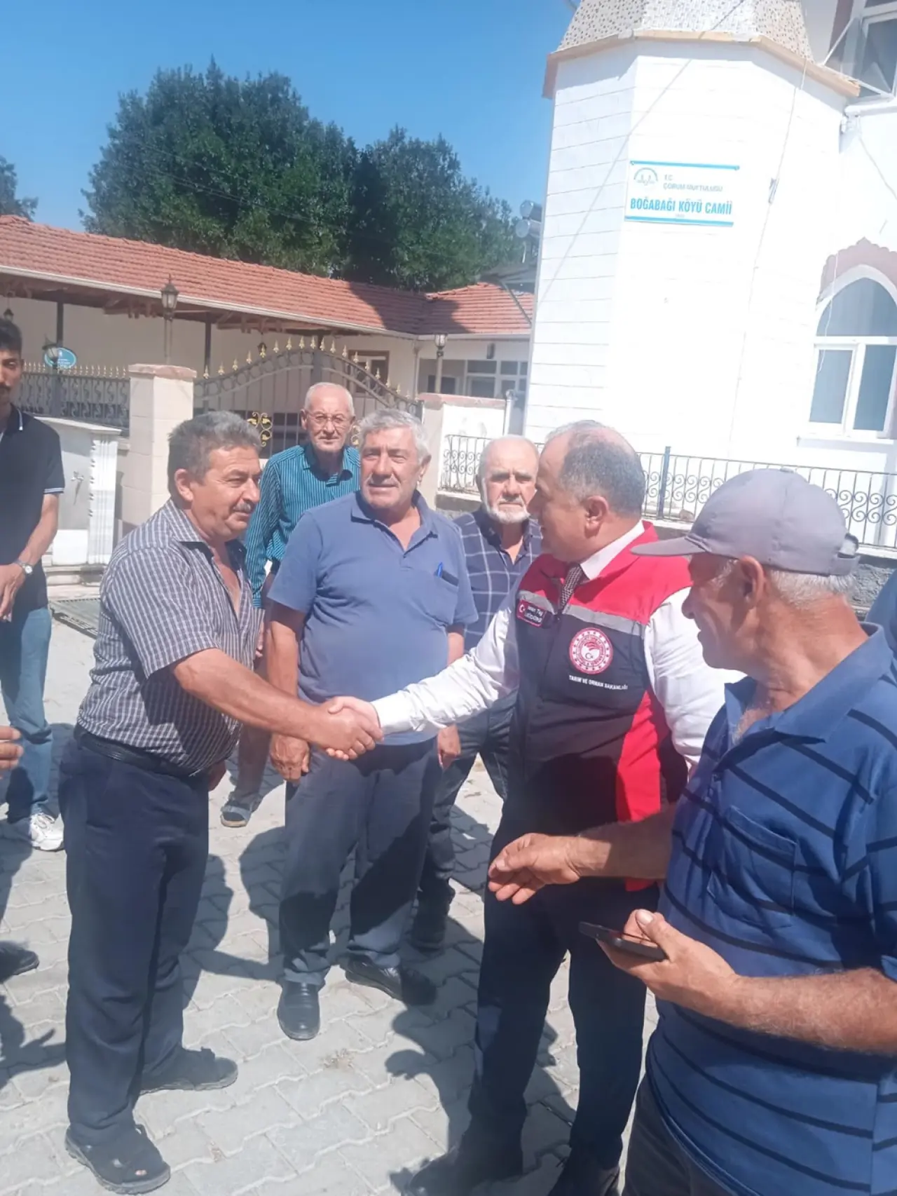 Taş, Boğabağı'nda Çiftçilerle Buluştu 1