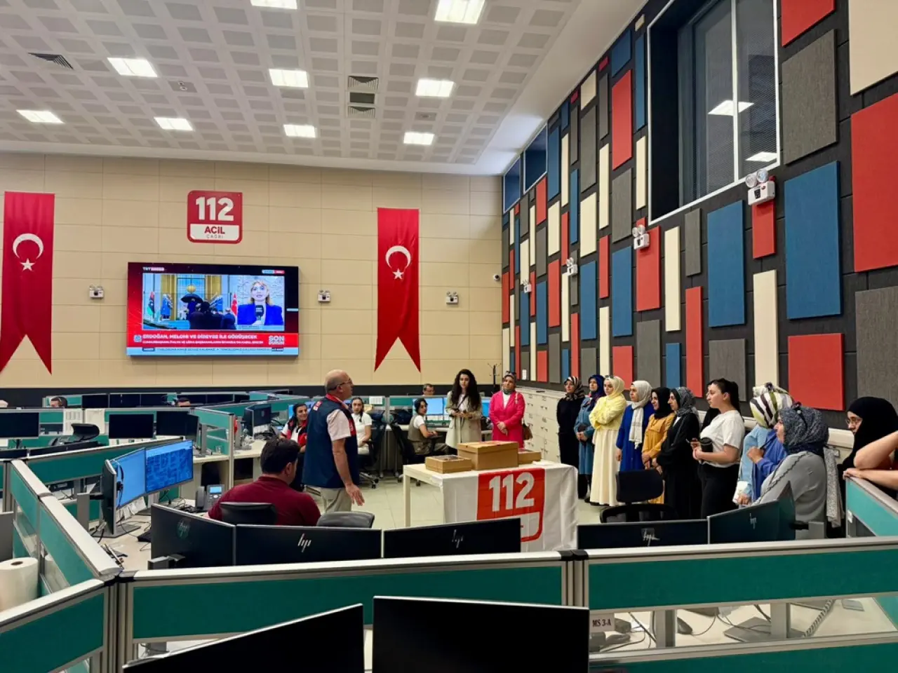 ADEM Kursiyerlerinden 112'ye Ziyaret 4