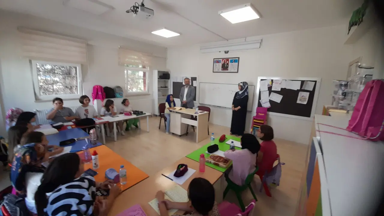 Müftü Yıldırım’dan Yaz Kur’an Kurslarına Ziyaret 5