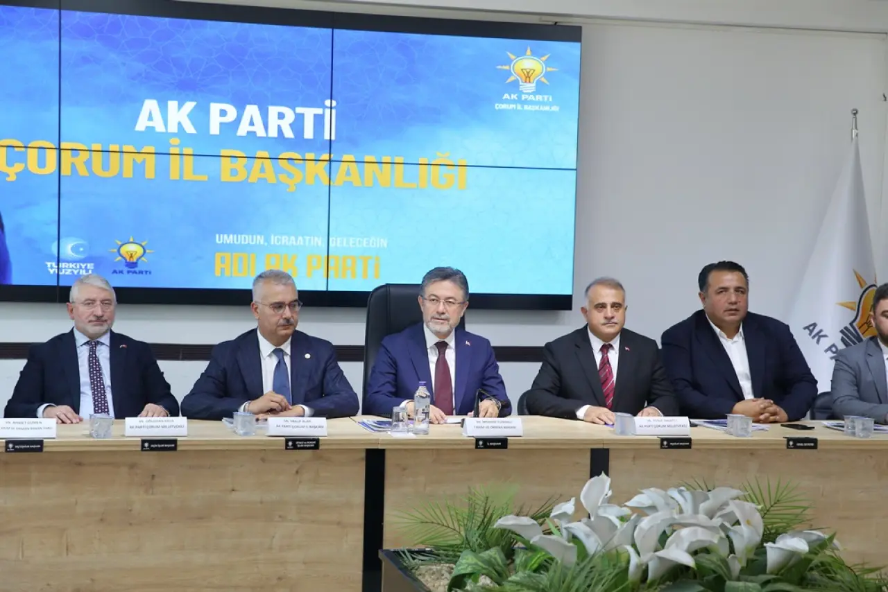 Bakanı Yumaklı, Çorum'da 4