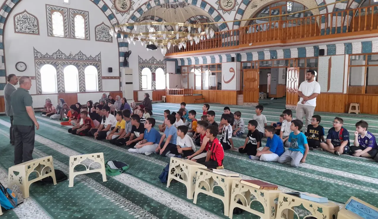 Müftü Yıldırım’dan Yaz Kur’an Kurslarına Ziyaret 1