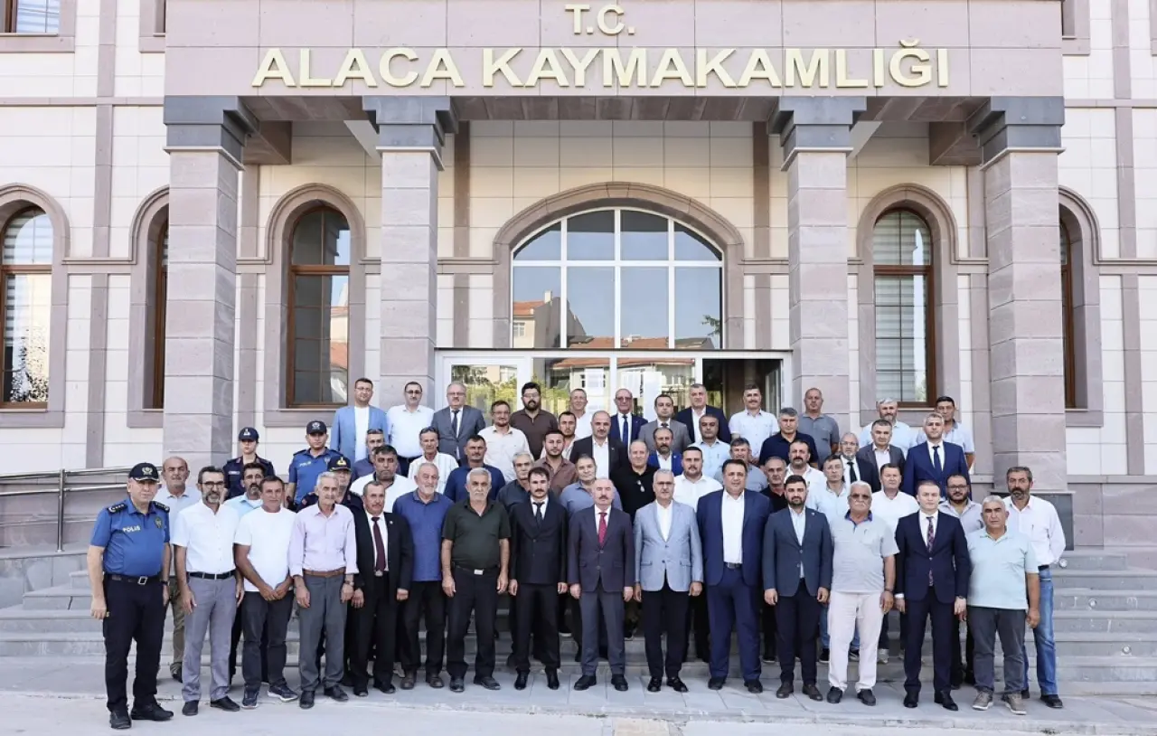 Muhtarlar Toplantısı'nın Bu Haftaki Durağı Alaca 5
