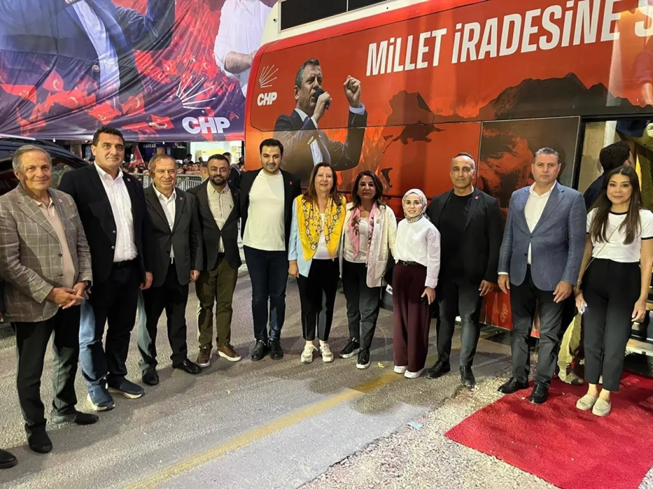 Dinçer Solmaz Tokat Mitinginde 2