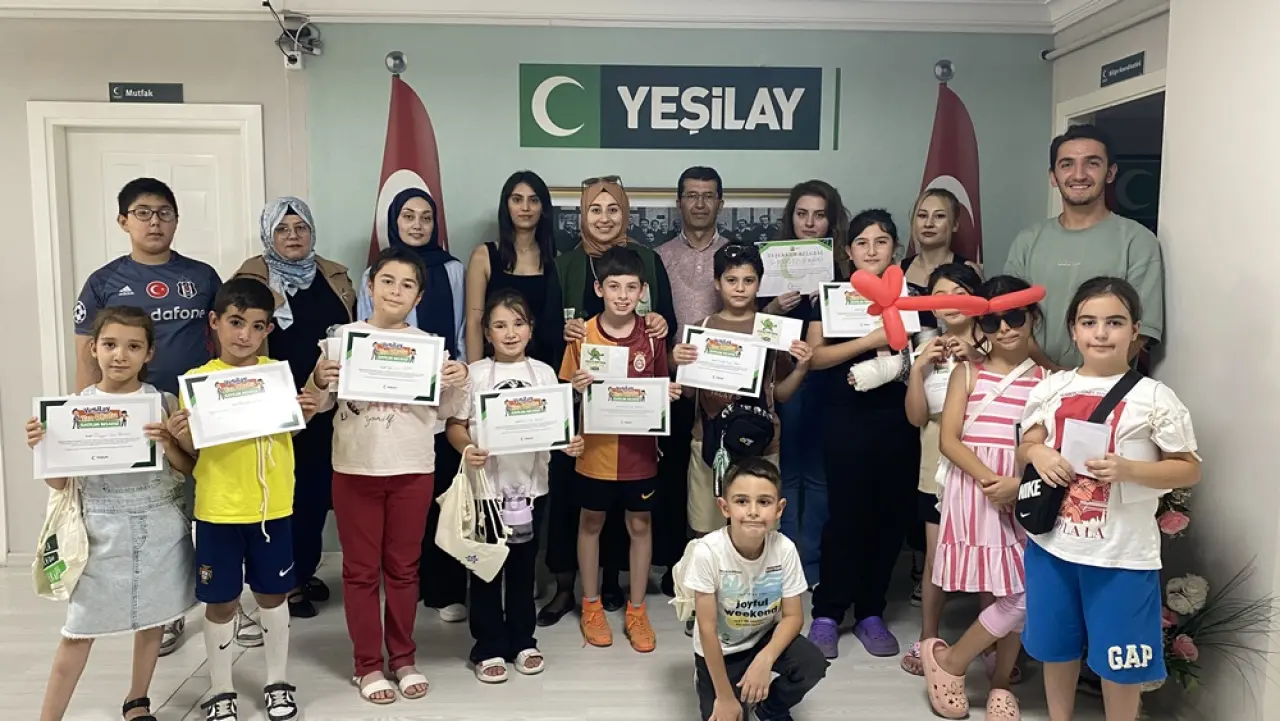 Yeşilay'ın Yaz Okulu Sona Erdi 2