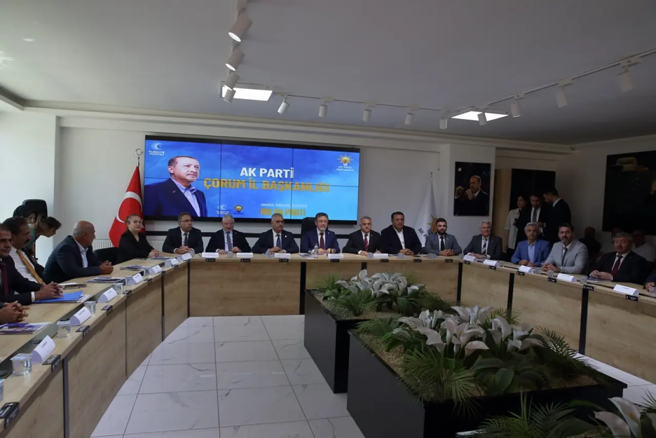 Bakanı Yumaklı, Çorum'da 5