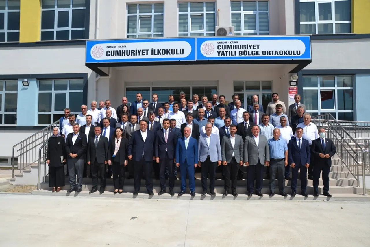 Vali Çalgan, Kargı'da Muhtarlarla Buluştu 5