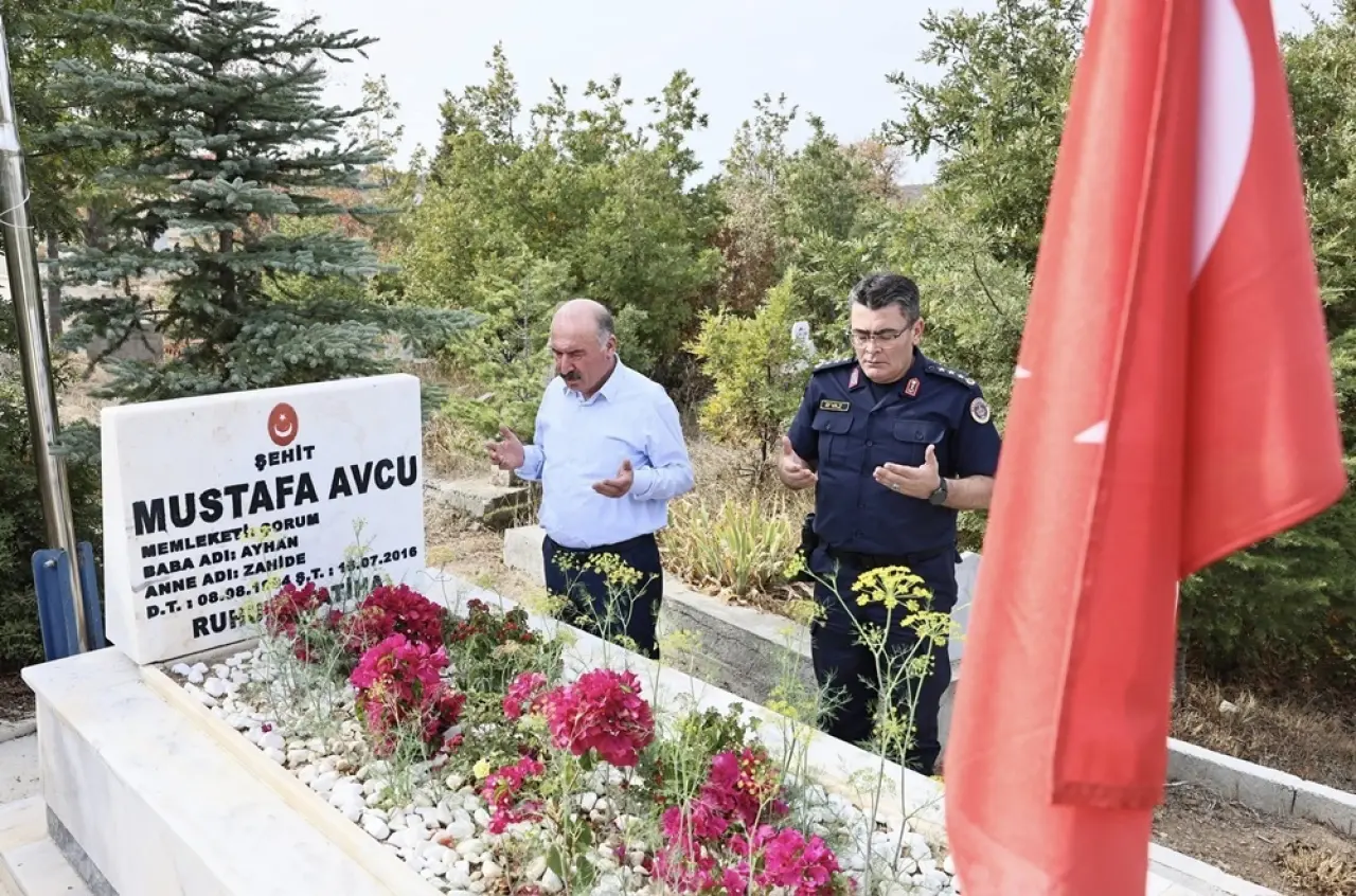 15 Temmuz Şehidi Dualarla Anıldı 4