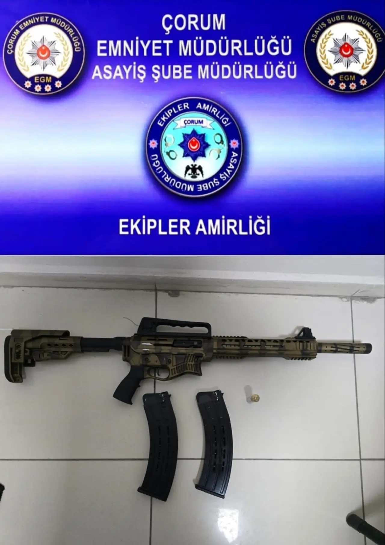 El Bombası ve Makineli Tüfek Ele Geçirildi 2