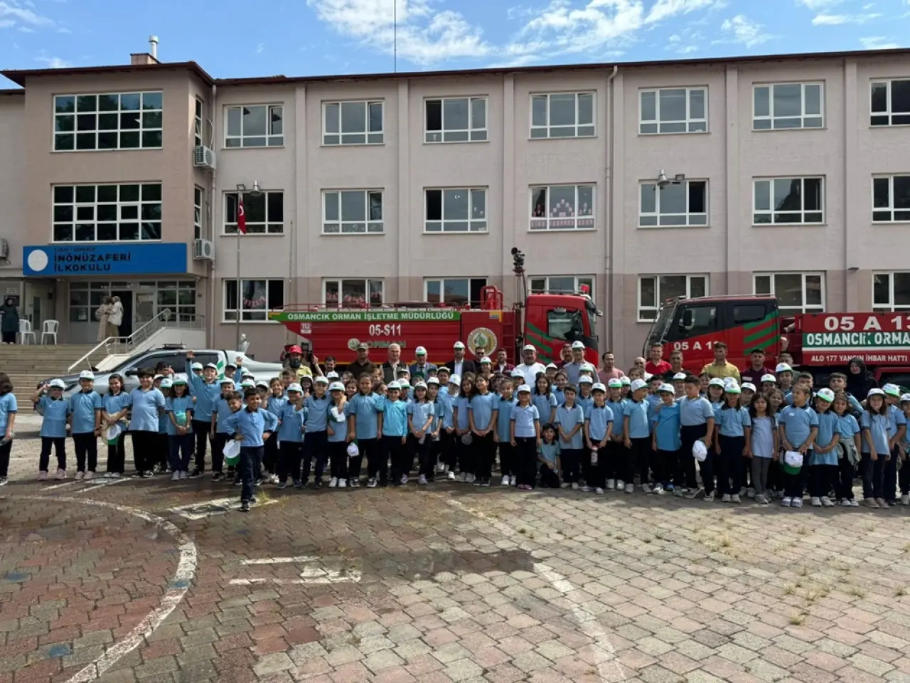 İlkokul Öğrencilerinin İlk Dersi Yeşil Vatan 2