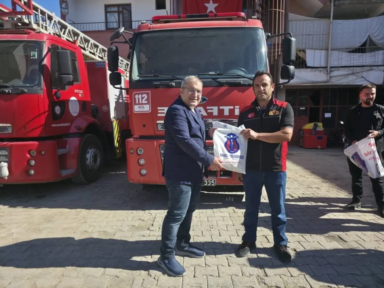 Bayat’ta İtfaiyeciler Unutulmadı 1
