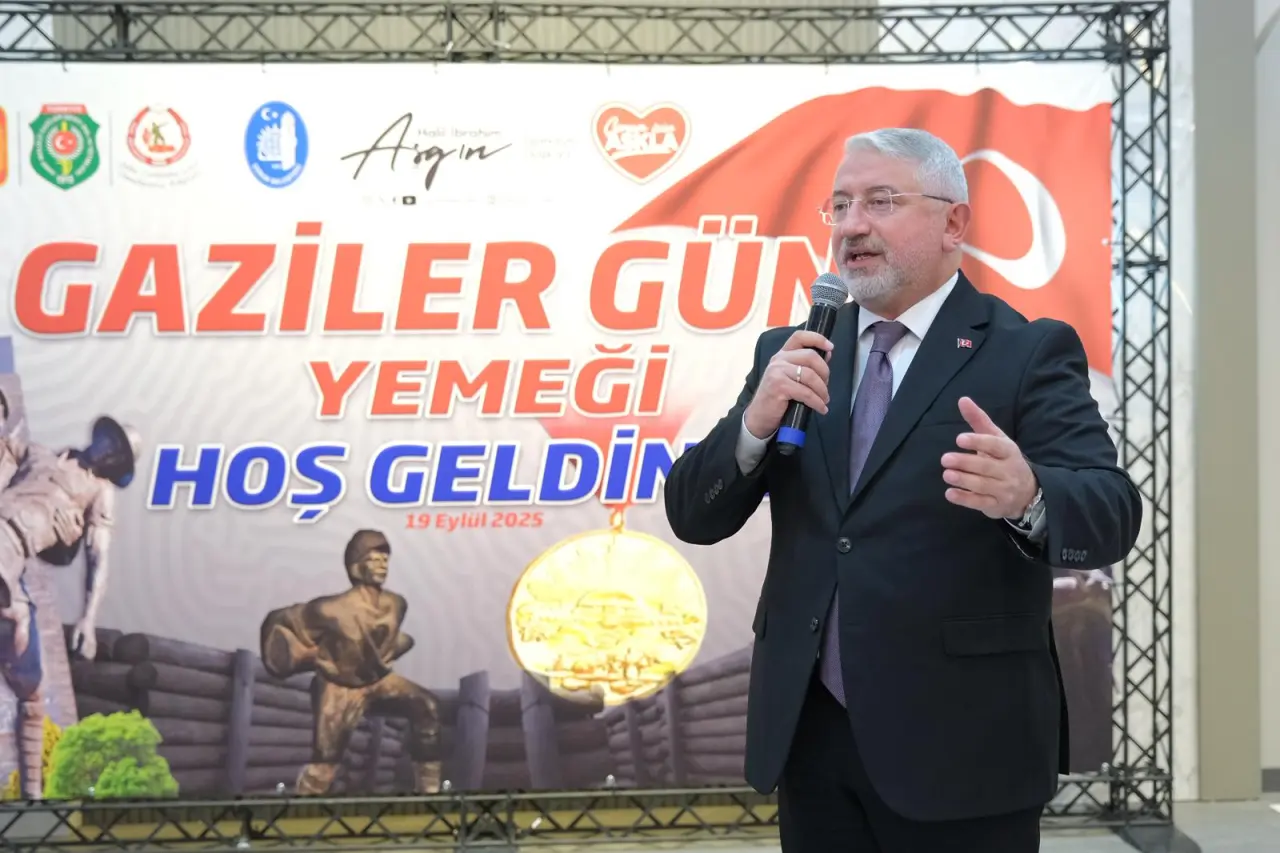 Gaziler Yemekte Bir Araya Geldi 2