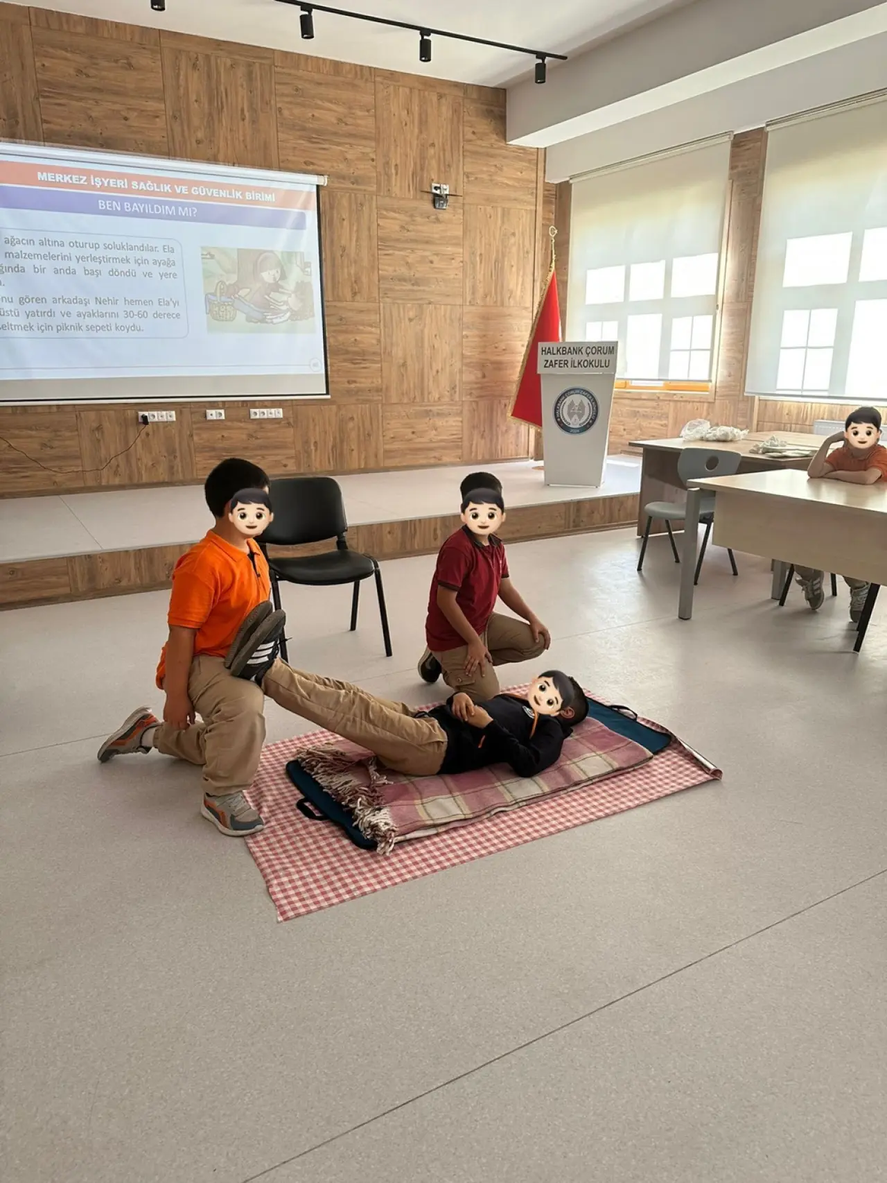 Miniklere İlkyardımın Önemi Anlatıldı 1