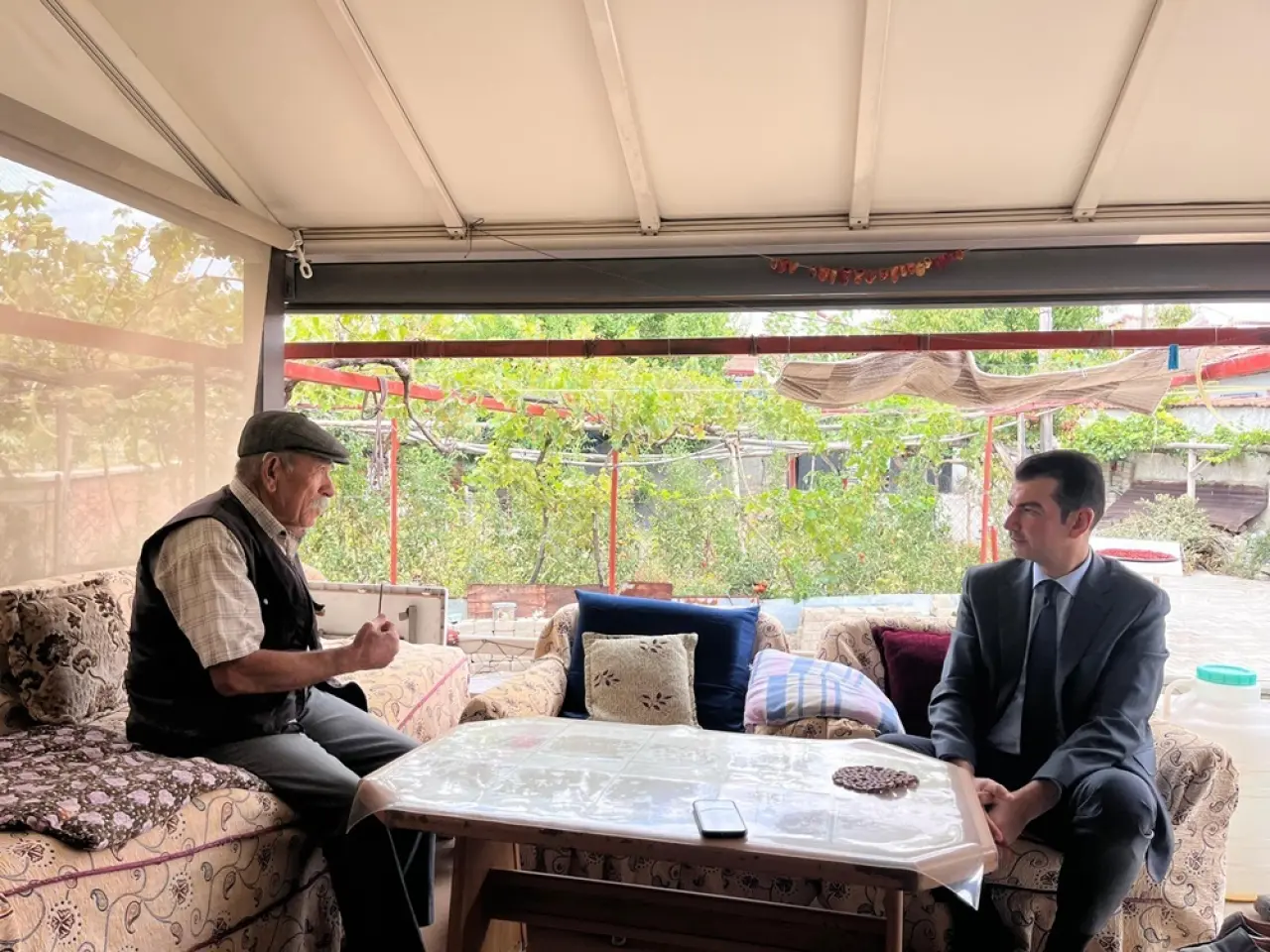 Kaymakam Köksal, Gazileri Evlerinde Ziyaret Etti 2