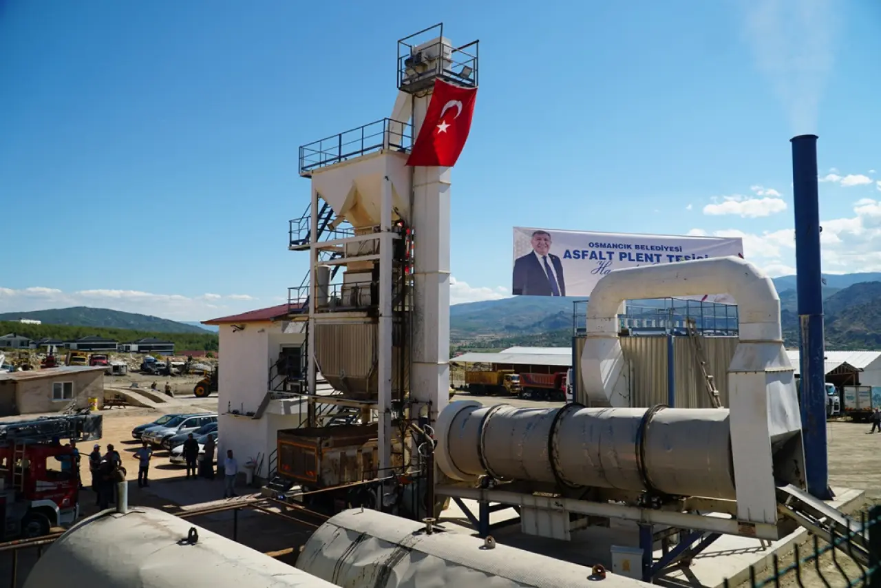 Osmancık Belediyesi Asfalt Plenti Tesisi Faaliyete Başladı 3