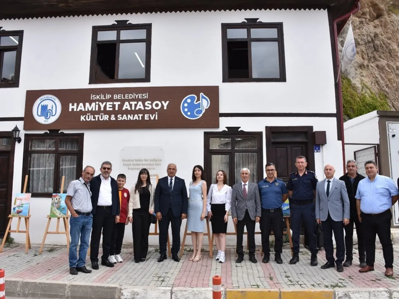 Hamiyet Atasoy Sanat Evi'nde Kursiyer Sergisi Açıldı 5