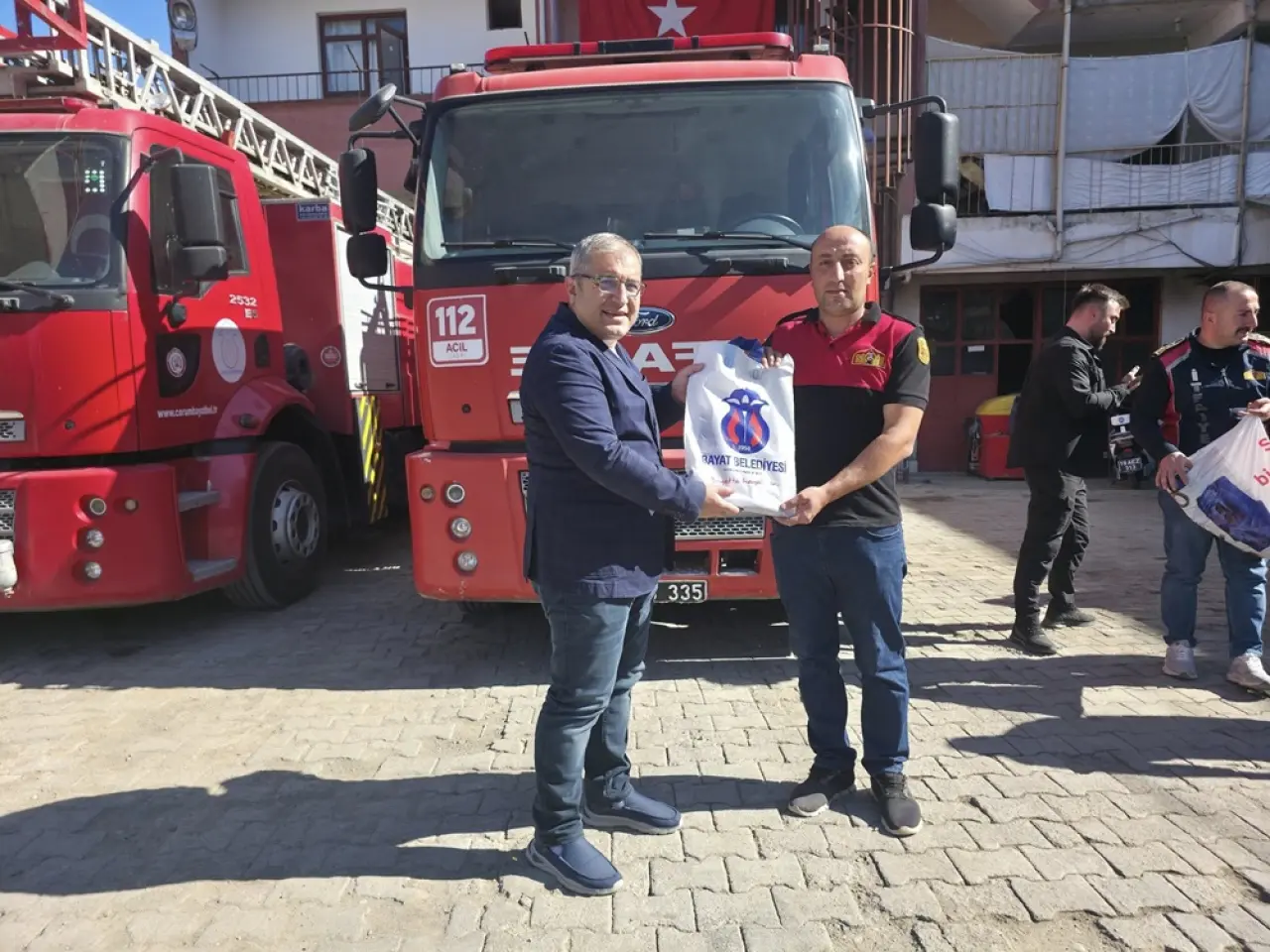 Bayat’ta İtfaiyeciler Unutulmadı 5