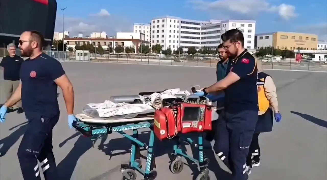 Ambulans Helikopter 8 Aylık Bebek İçin Havalandı 2