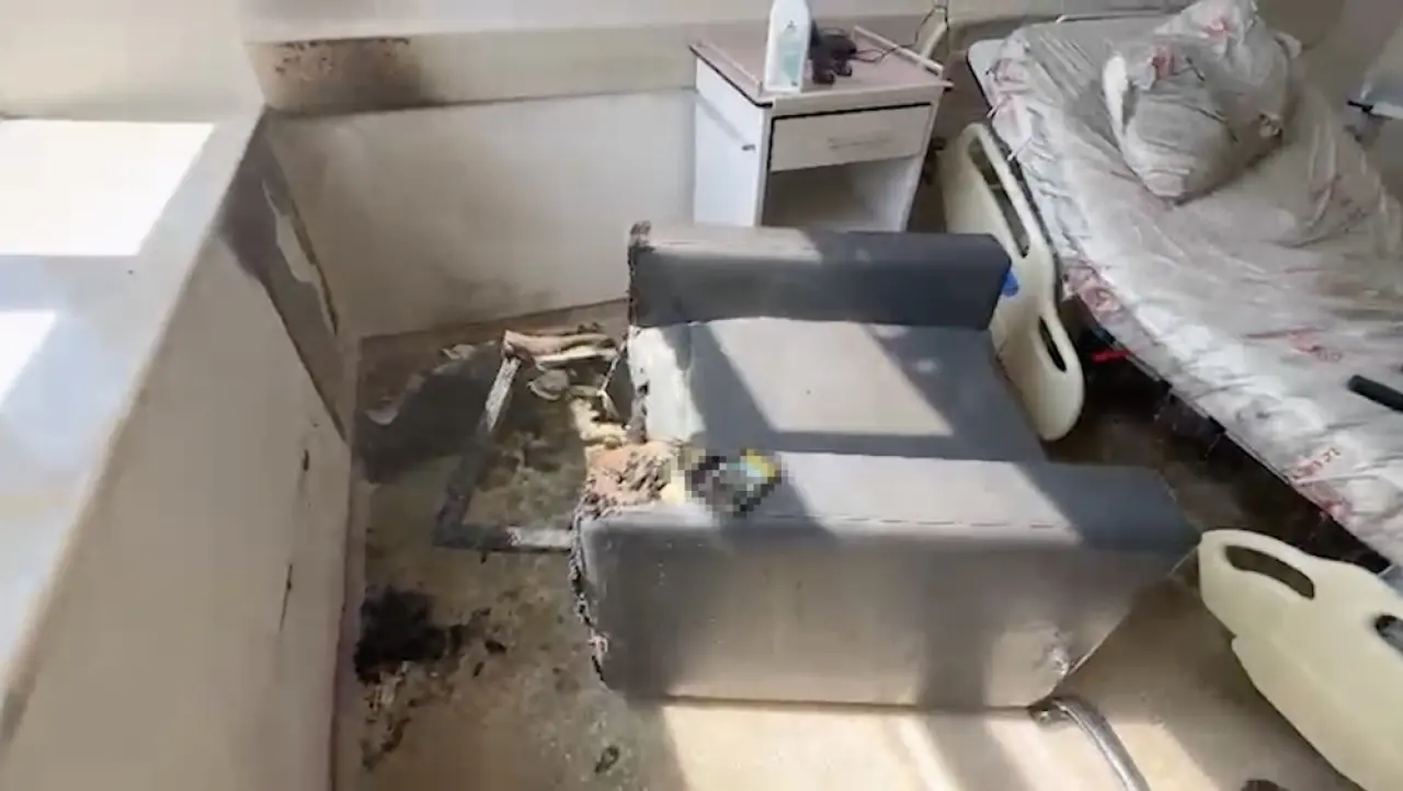 Sigaranın Çıkardığı Yangın Hastaneyi Küle Çeviriyordu 1