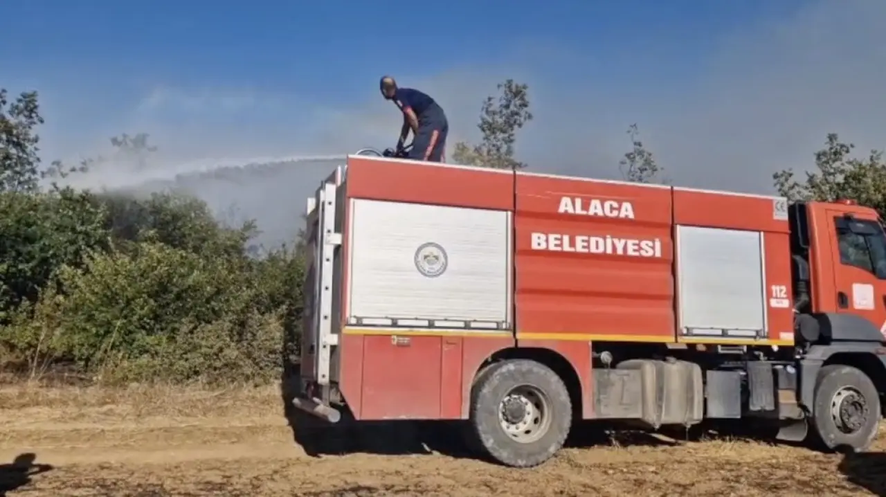 Tarım Arazisindeki Yangın Ormanlık Alana Sıçradı 5